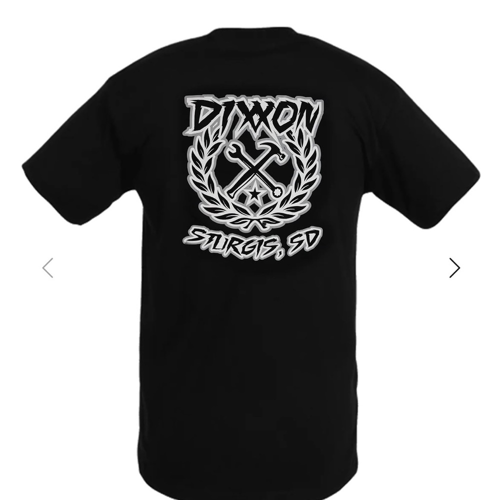NWT Black Dixxon Graphic T-Shirt Men's Size 3X Black shirt, Grey Sketchy Creat